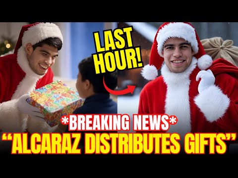 THE INCREDIBLE CHRISTMAS ACTION by CARLOS ALCARAZ that has CONQUERED EVERYONE!