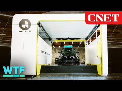 Robotic Drive-Thru Swaps EV Batteries in 5 Minutes
