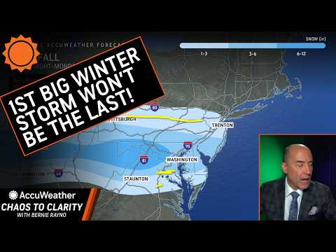 Chaos to Clarity: 1st Big Winter Storm Won&#039;t be the Last!